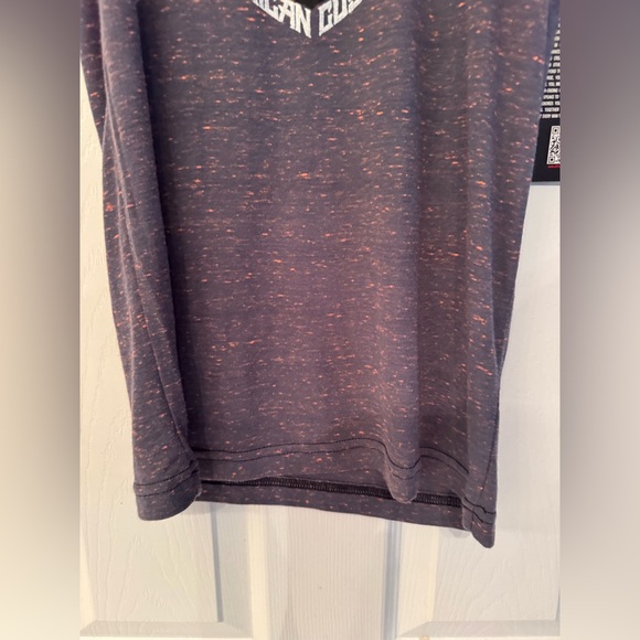 Affliction Men’s Black w/Red Orange Flakes Motors Graphic Tank Top Size Small - Picture 8 of 10